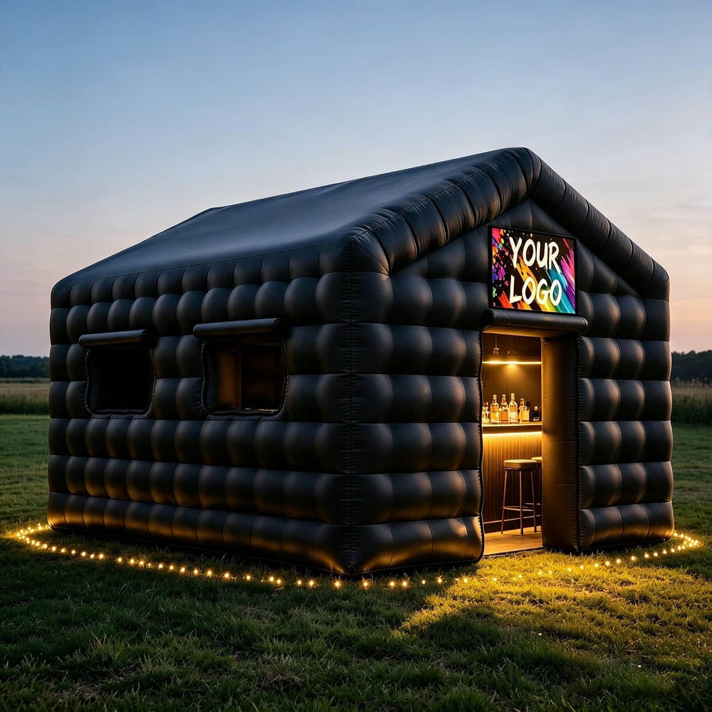 16.5×13×12Ft Inflatable Nightclub, Blow up Party Tent with Blower for Adult