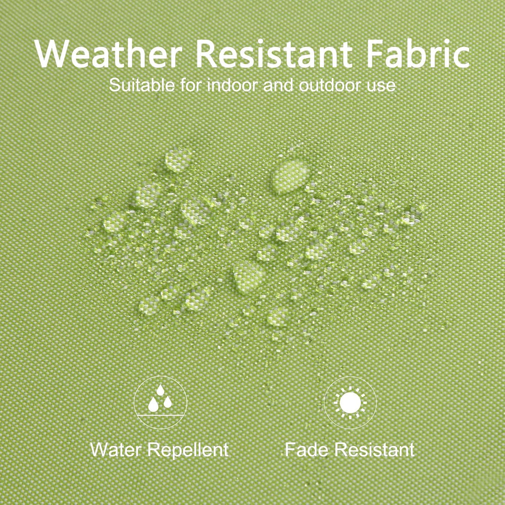 Outdoor Diameter 14 Inch Round Bistro Chair Cushion, Waterproof & Fade-Re...