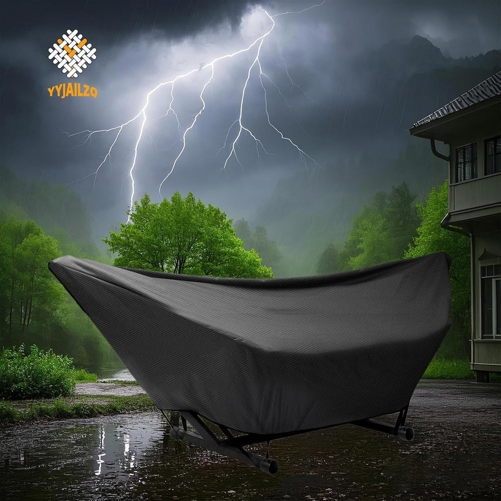 Hammock Cover Waterproof,10-15FT Outdoor Hammock Covers with Elastic Ropes,Ad...