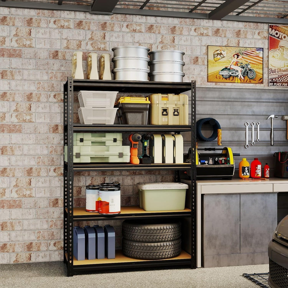 Garage Shelving Units, Storage Shelves Heavy Duty, 60", 2400LBS