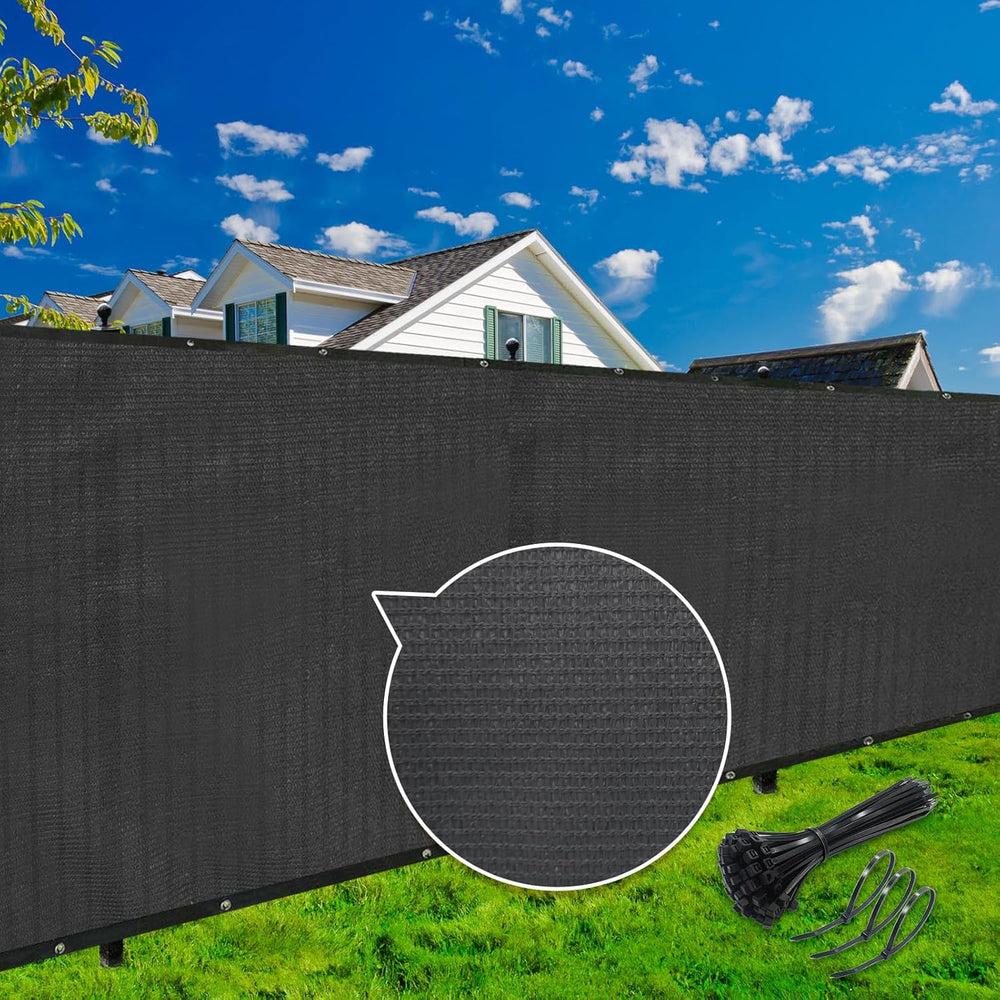 KANAGAWA 6ft x 50ft Privacy Screen Fence, 90% Blockage Heavy Duty 175 GSM Fen...