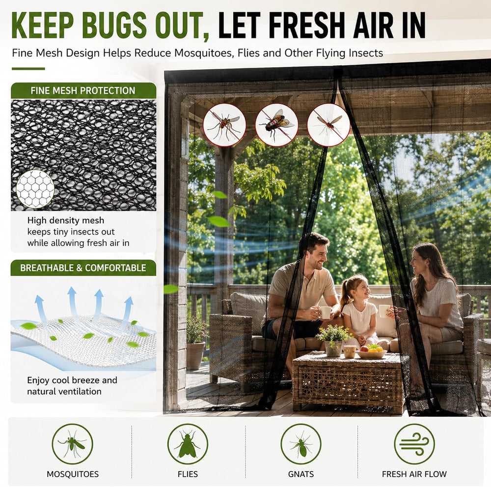 Jilron Outdoor Curtains Weighted, Outdoor Sheer Curtains & Lightweight Pr...