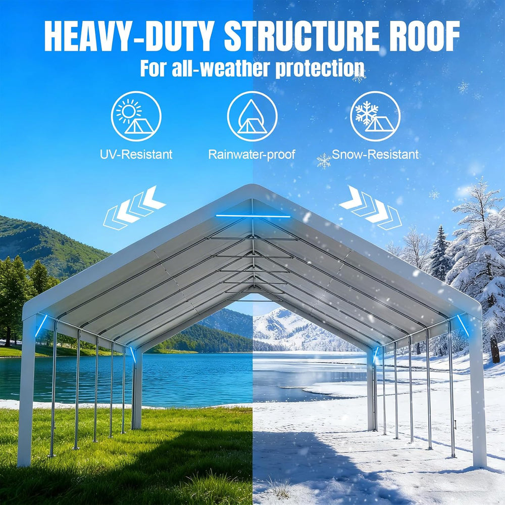 20x40 ft Party Tent Heavy Duty, Large Tents for Parties, Wedding and Event, C...