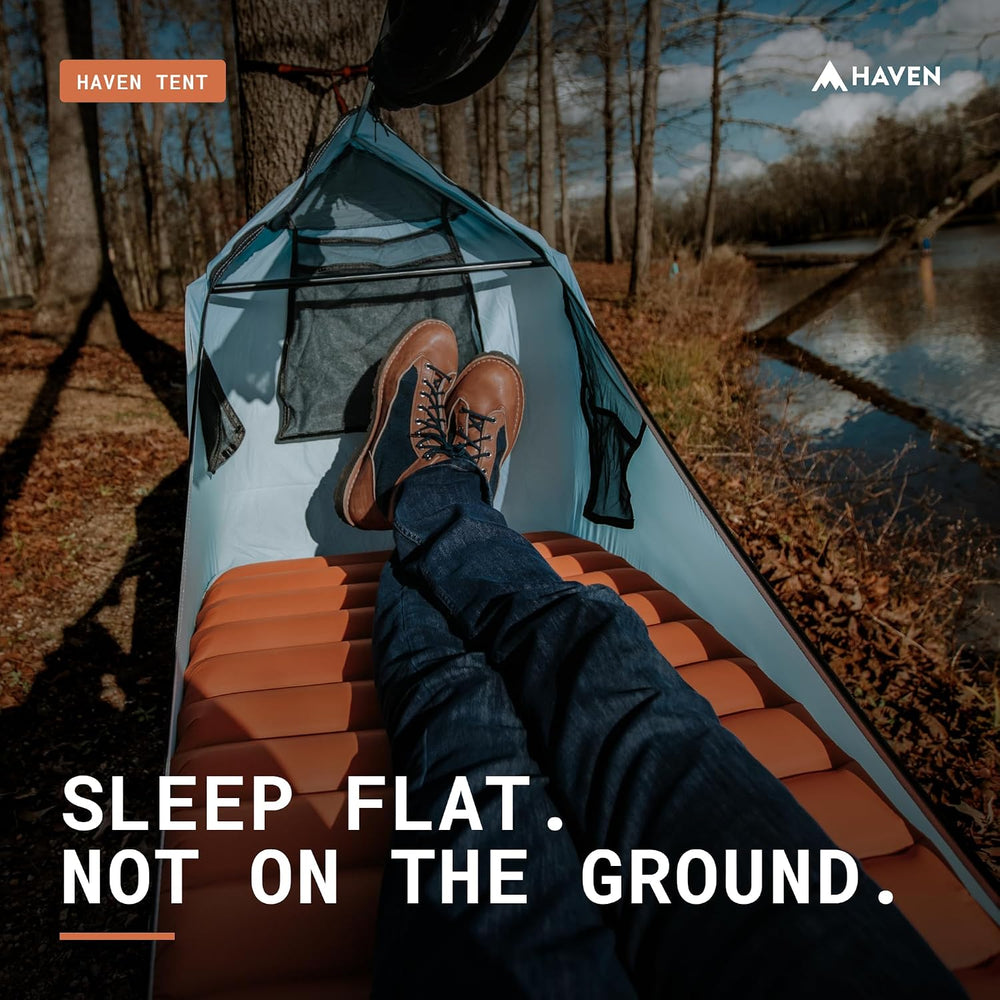 Haven Tents Lay Flat Hammock Tent - Waterproof Camping Hammock with Mosquito ...
