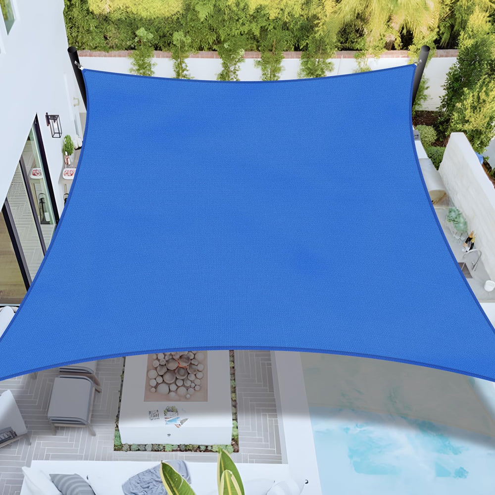 Bynbbur Sun Shade Sail 16'x20' Rectangle Shade Cloth for Garden, Perm...