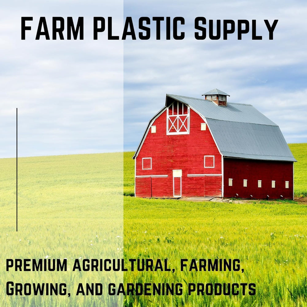 Farm Plastic Supply - White Shade Cloth - 50% - Mesh Fabric for Fence Privacy...