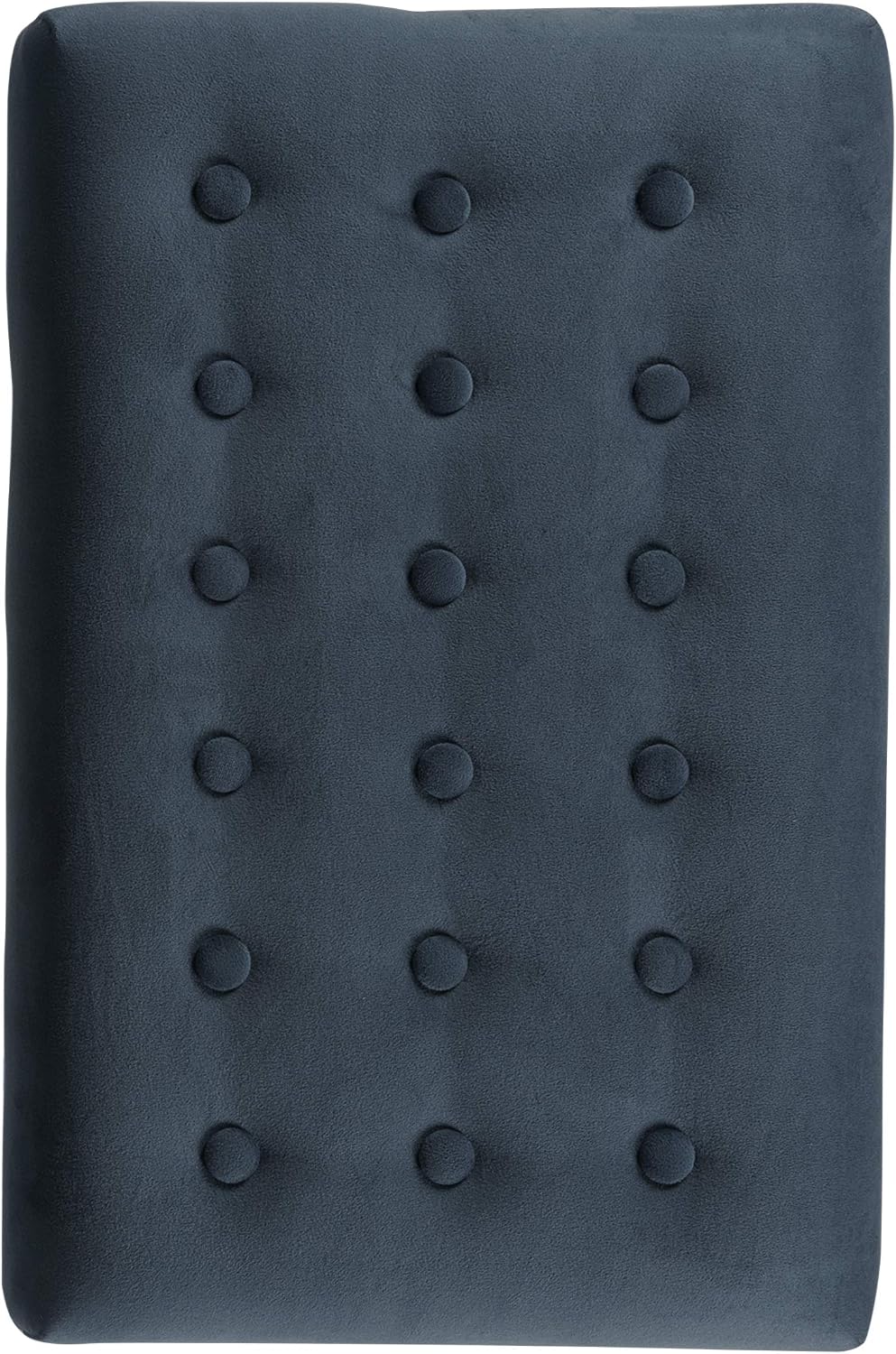 Homepop Home Decor | Upholstered Tufted Velvet Ottoman Bench | Ottoman Bench ...