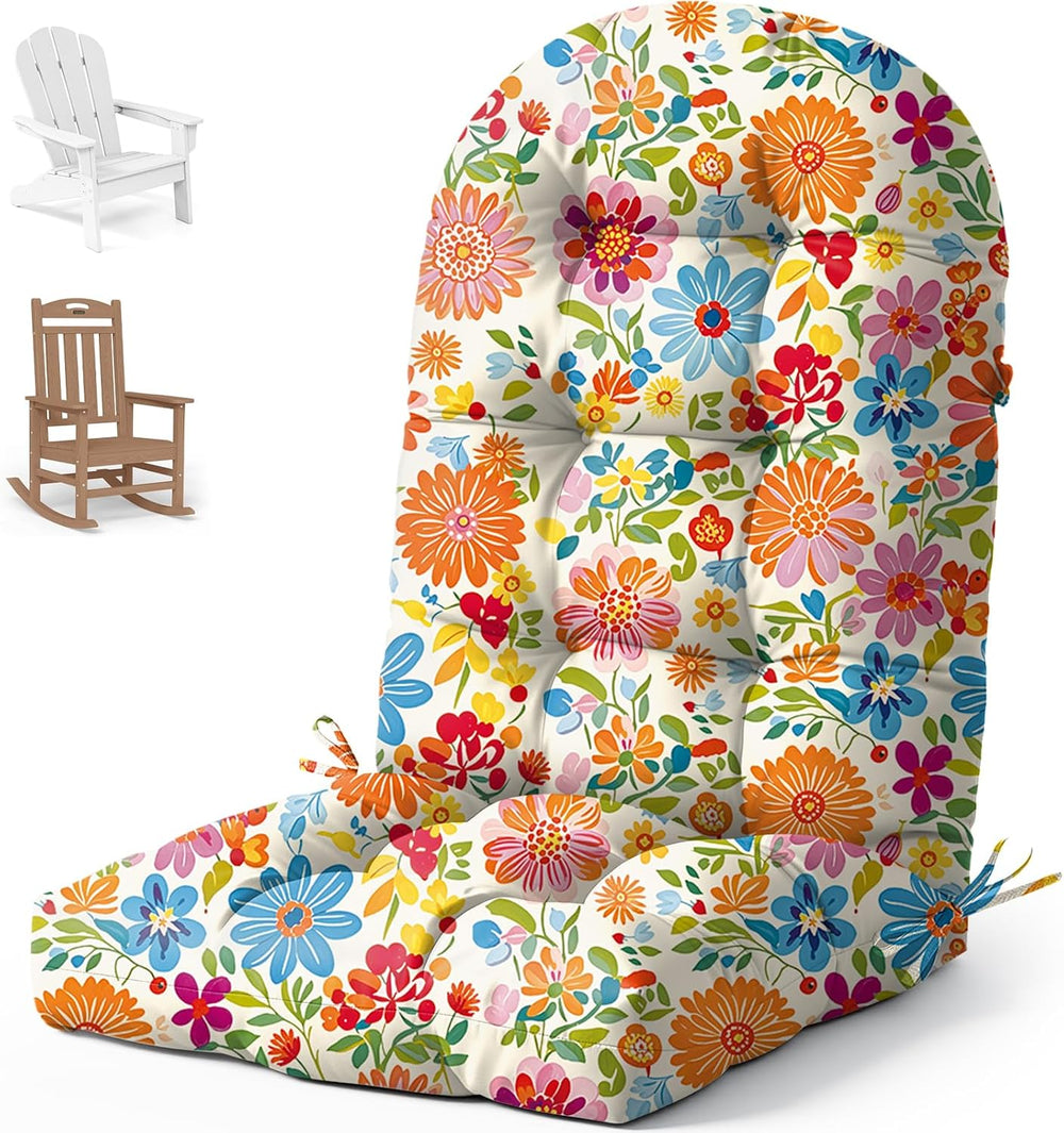 Adirondack Chair Cushion Waterproof Indoor Outdoor Rocking Chair Cushion 44 I...