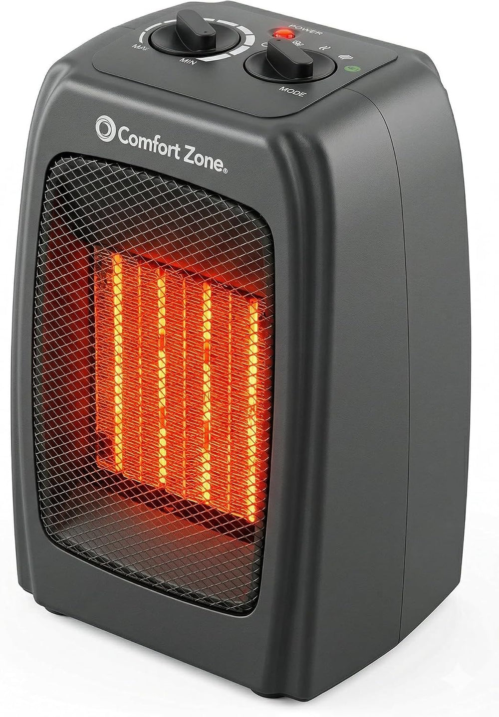 Comfort Zone CZ442E Personal Energy Save Ceramic Heater - 1500W Portable with...