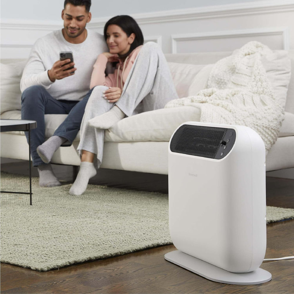 Honeywell ThermaWave 6 Ceramic Technology Space Heater, White
