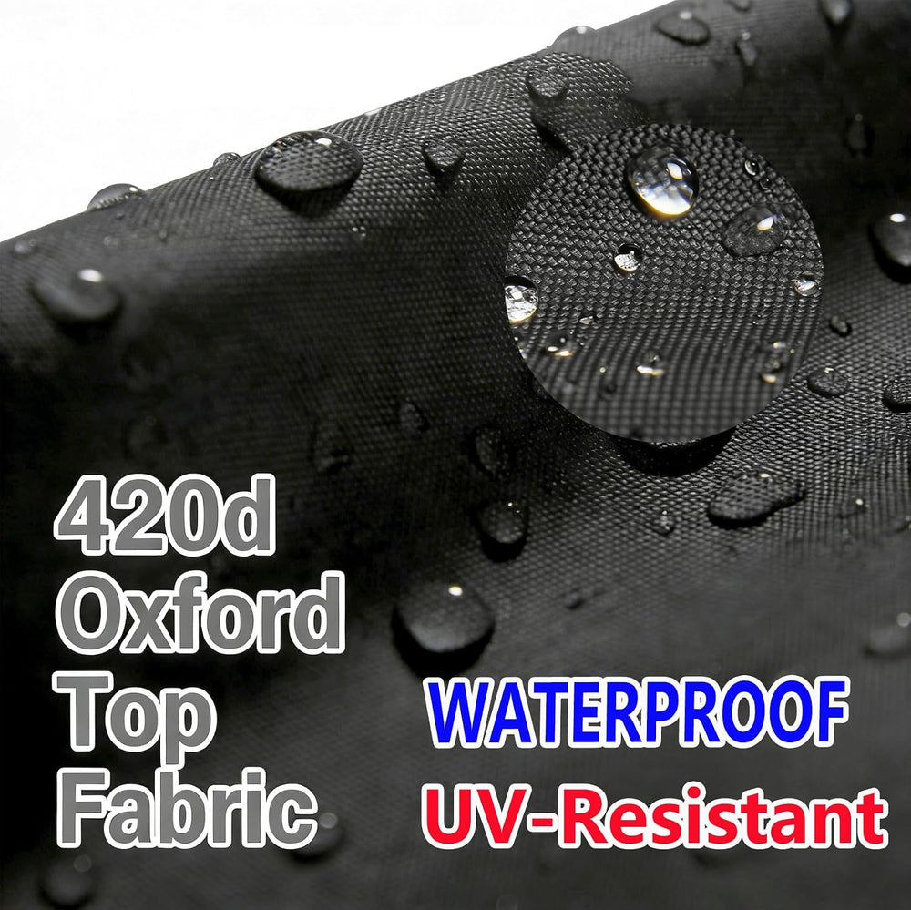 Patio Furniture Set Covers 4 Piece, 420D Oxford Waterproof with Drawstring, A...