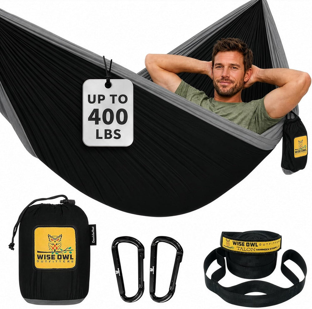 Wise Owl Outfitters Hammock for Camping Single Hammocks Gear for The Outdoors...