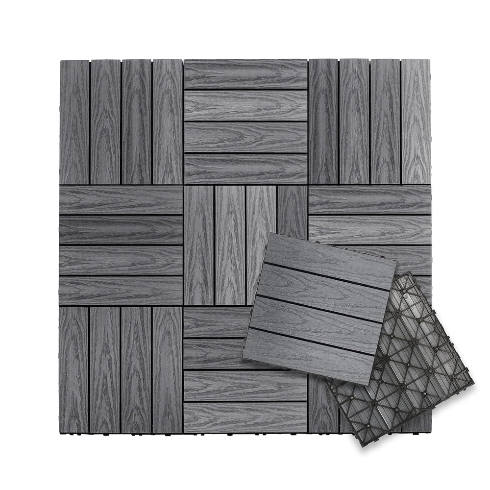 NewTechWood UltraShield Naturale 1 ft. x 1 ft. Composite Deck Tiles