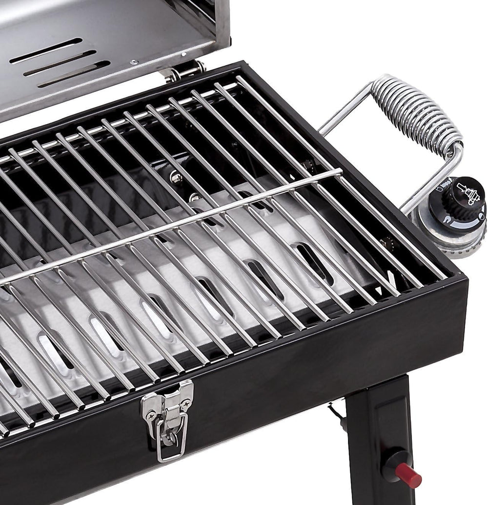 Charbroil 1-Burner Portable Gas Grill, Stainless Steel - 465640214