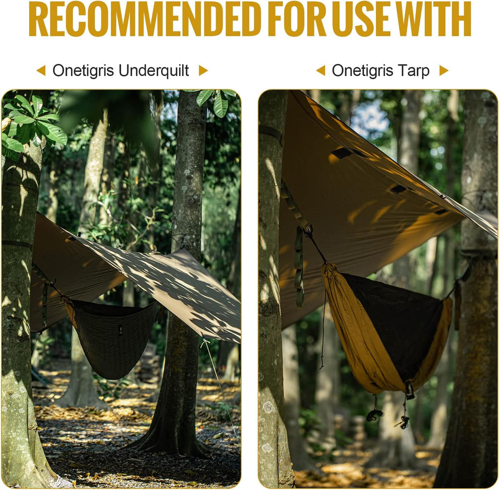 OneTigris KOMPOUND Camping Hammock with Net & Inner Thermal Layer