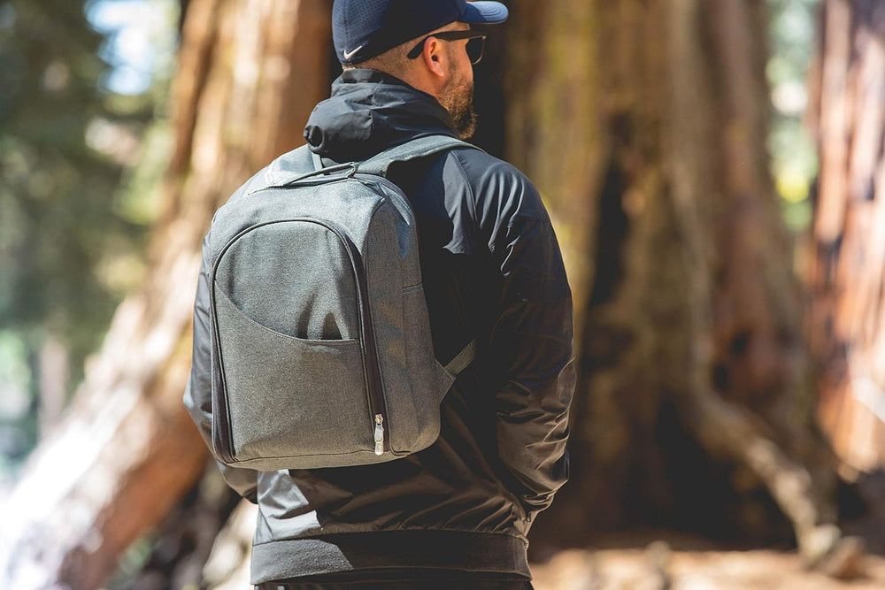 PICNIC TIME PT-Colorado Picnic Backpack, Modern Backpack Cooler with Deluxe S...