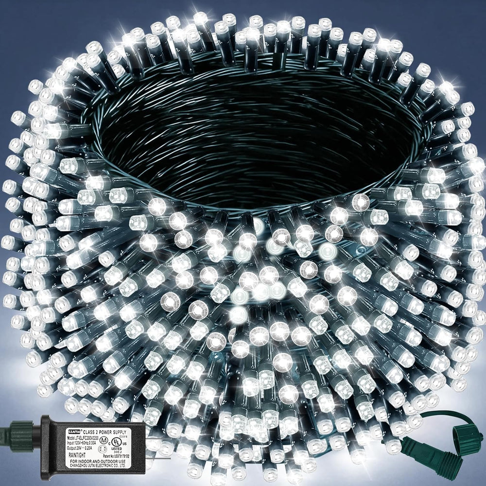 Decute 800LED 272ft Christmas String Lights UL Certified 8 Modes, Waterproof ...
