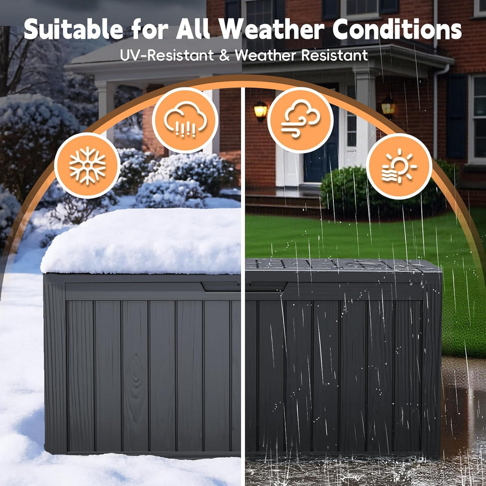 LubanNese Outdoor Storage Box, Waterproof Deck Box, Outdoor Patio Storage Bin...