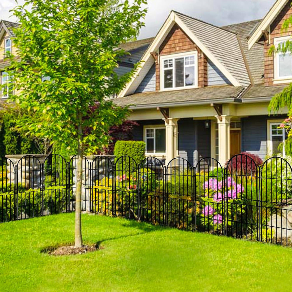 Decorative Garden Fence, 31in (H) x 10ft(L) No Dig Fence
