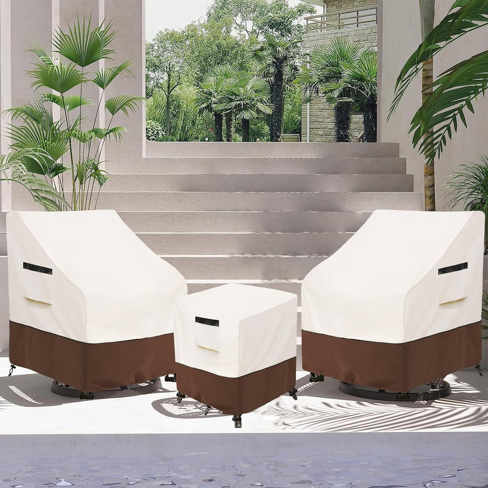 Patio Furniture Set Covers for 3 Piece Outdoor Bistro,Waterproof 100% Outdoor...