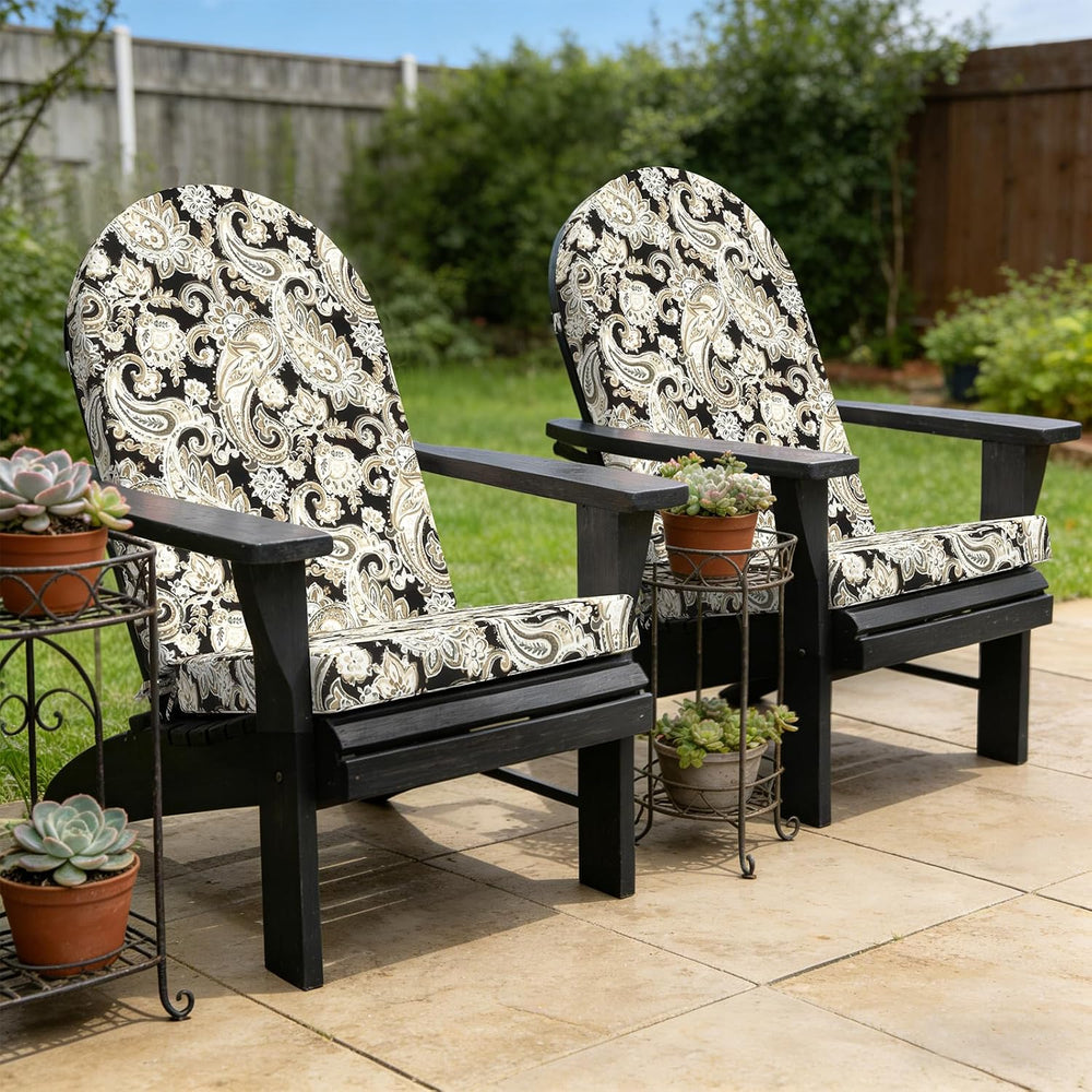 Outdoor Foam Adirondack Cushion, Water Repellent Foam Cushion for Adirondack ...