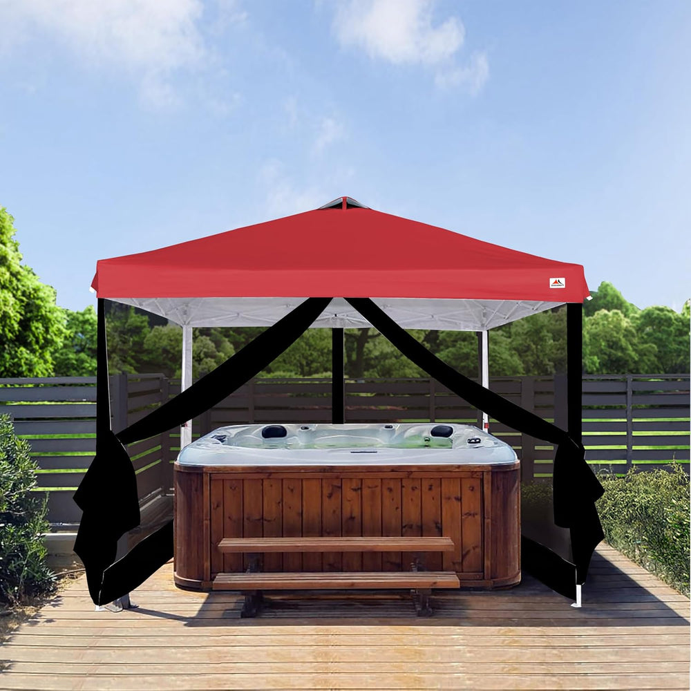 SCOCANOPY Replacement Mesh sidewall for Most 10x10 Canopy Or Gazebo,Tent,(Bla...