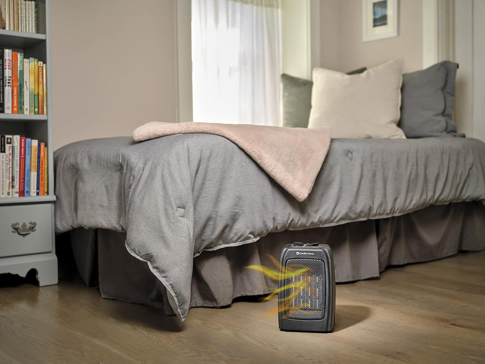 Comfort Zone CZ442E Personal Energy Save Ceramic Heater - 1500W Portable with...
