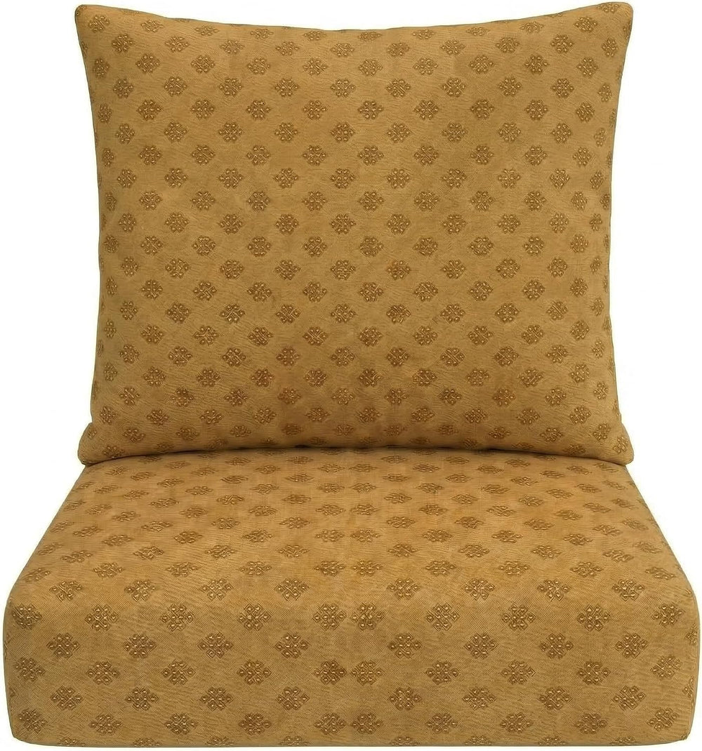 RSH DECOR: Sunbrella Deep Seating Cushion with Pillow Back | 24” x 24” x 4&qu...
