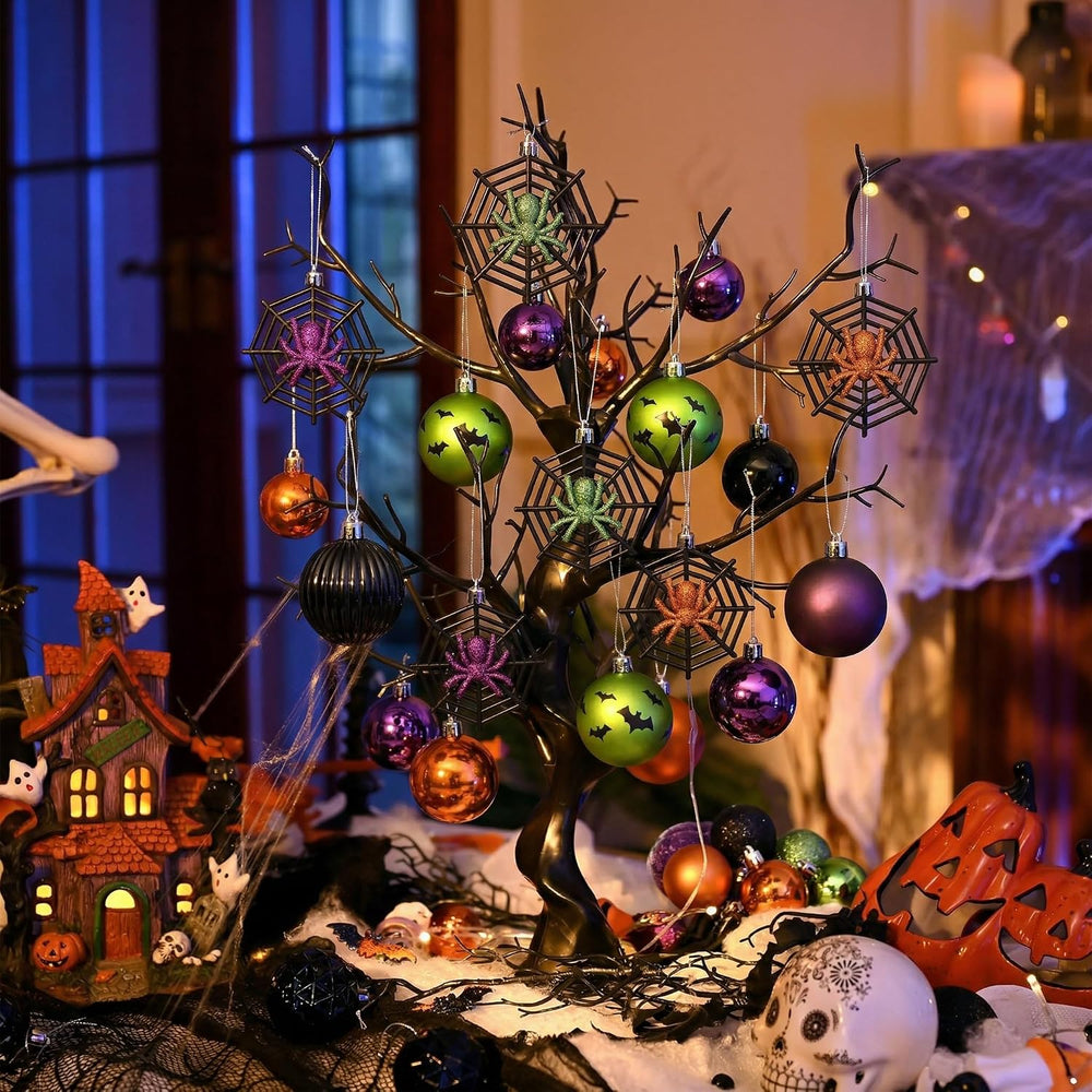 Valery Madelyn 64ct Halloween Ornaments Shatterproof Tree Decoration Indoor