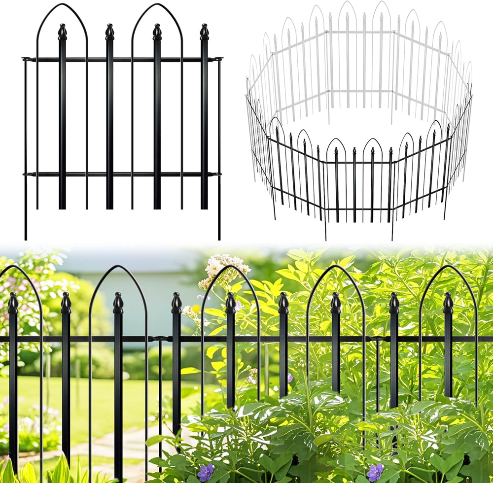 Thealyn Garden Fence 32" H x 24" W (5 Panels, Total 10 ft)