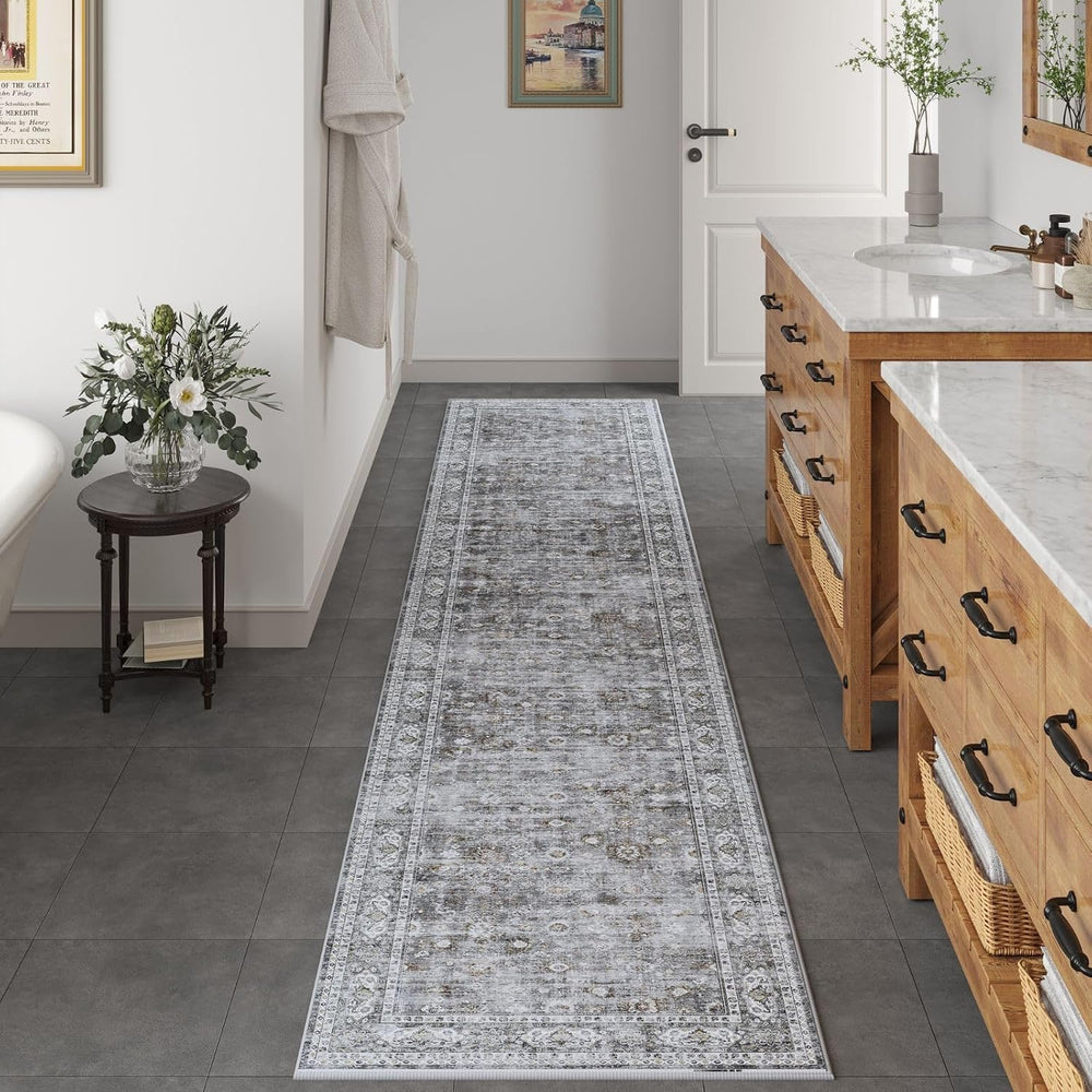 Runners for Hallways Kitchen Runner Rug Non Slip 2'x10' Long Washable...