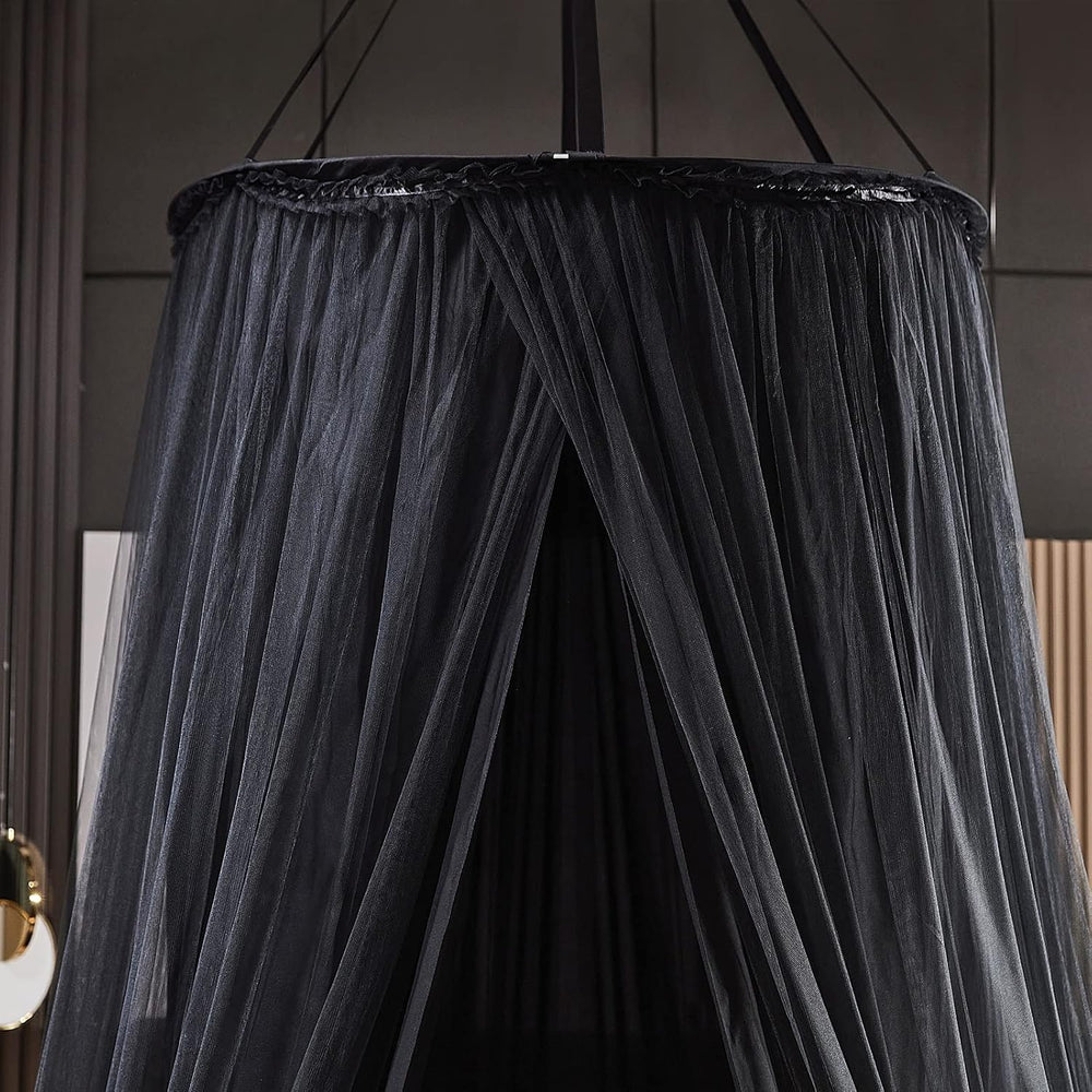 Kertnic Luxurious Bed Canopy for Girls & Adults - Double Layer Princess C...