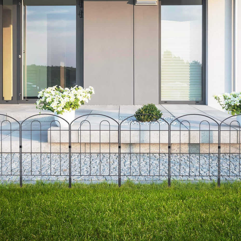 Decorative Garden Fence 24in x 30ft, Flower Bed Fencing Panels