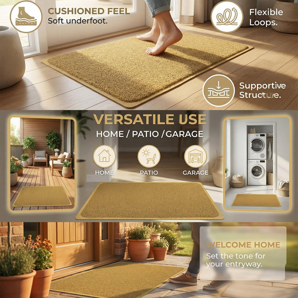 Funny Doormat for Entrance Way Indoor/Outdoor Front Door/Patio Anti-Slip &...