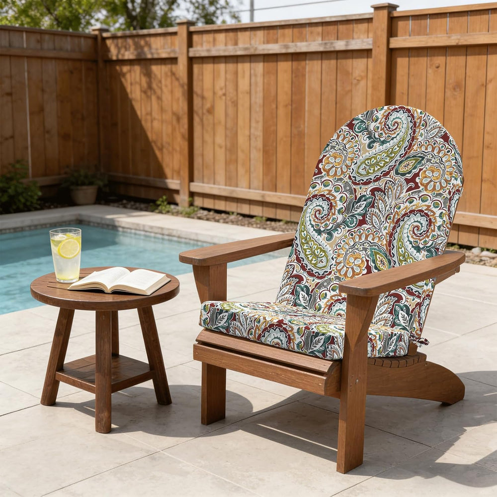 Outdoor Foam Adirondack Cushion, Water Repellent Foam Cushion for Adirondack ...