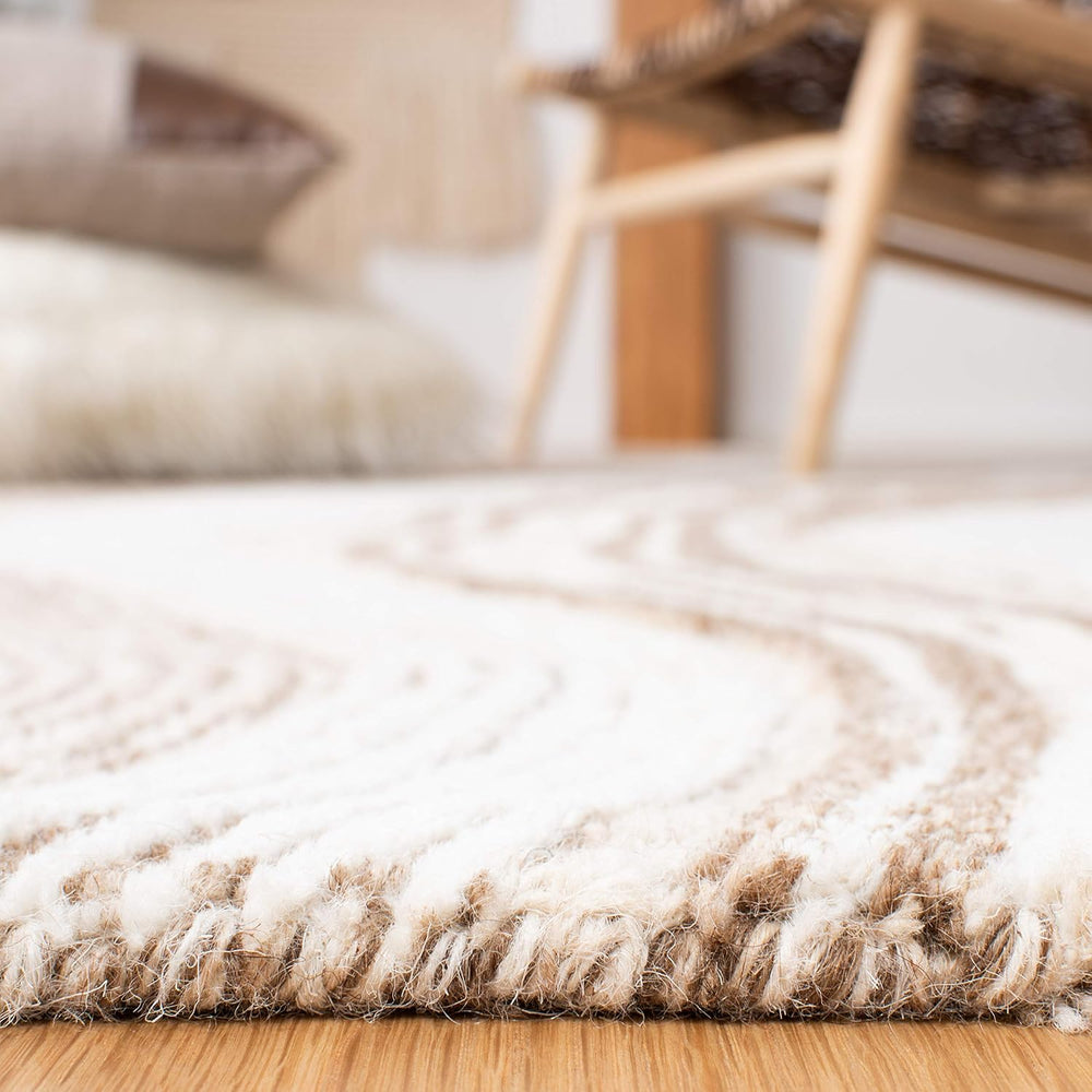 SAFAVIEH Fifth Avenue Collection Accent Rug - 3' x 5', Beige & Iv...