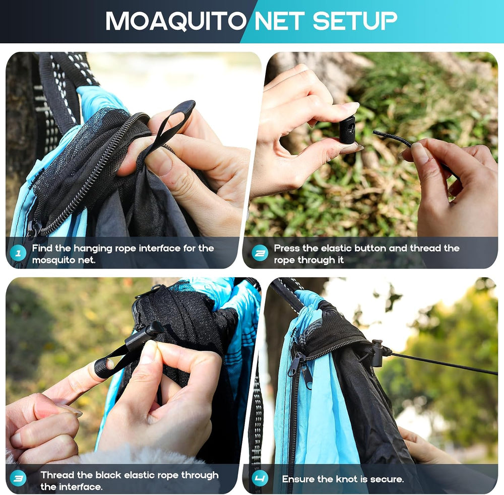 Camping Hammock Mosquito Net,Double & Single Portable Hammocks Hammocks w...