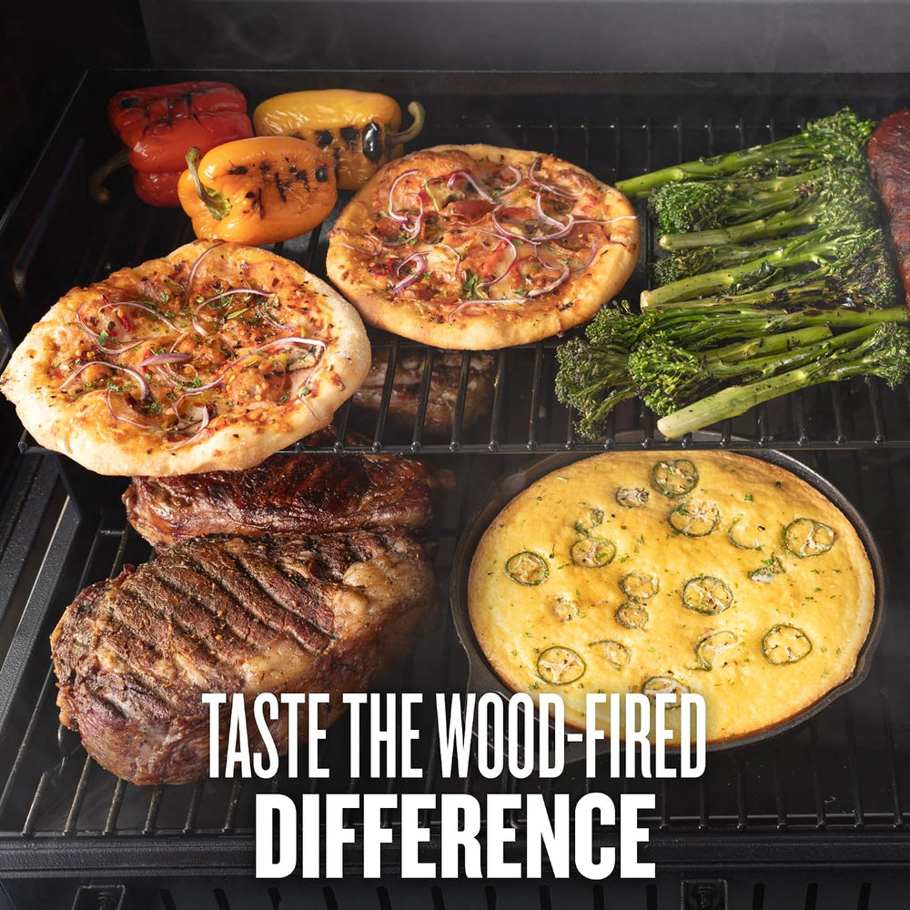 Traeger Woodridge Wood Pellet Grill & Smoker, 860 Sq In, WiFi