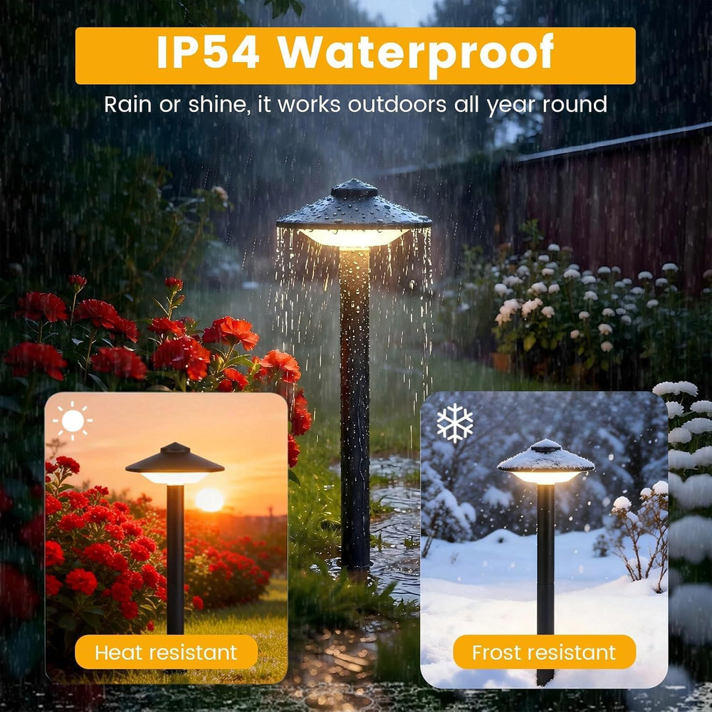 20.33 Inch Aluminum Low Voltage Landscape Lighting 2.7W LED Low Voltage Pathw...