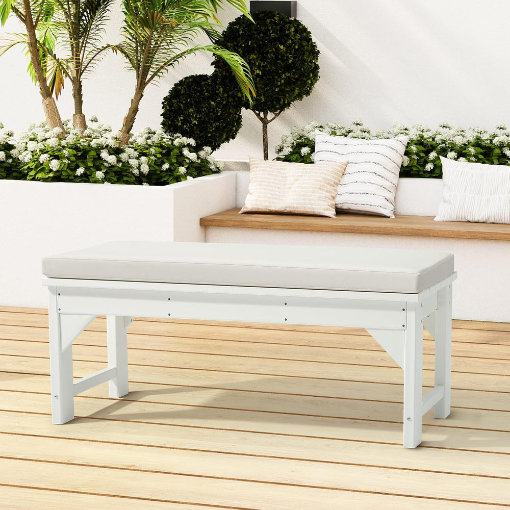 Costaelm Outdoor Bench Cushion, Waterproof and Fade Resistant Patio Seat Cush...