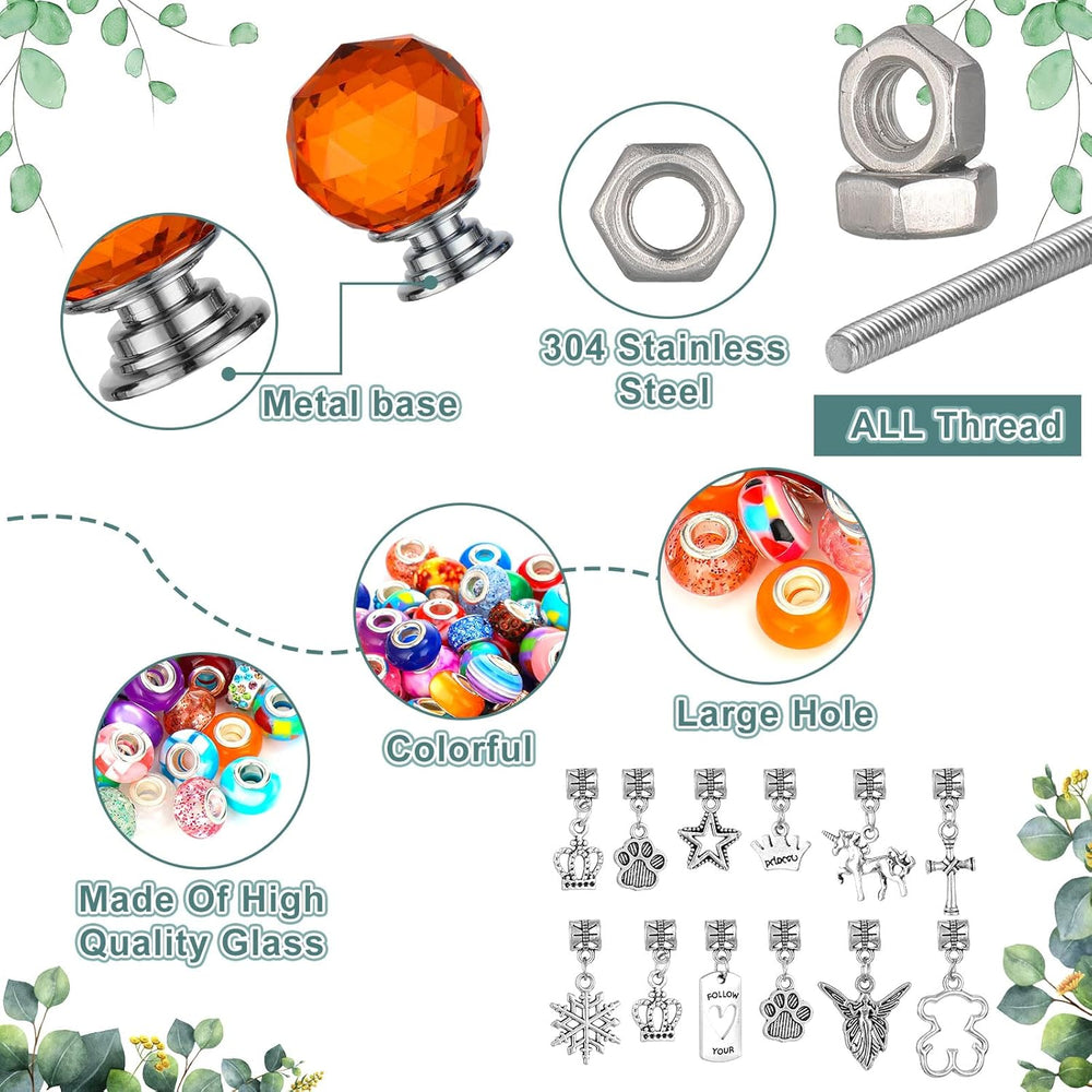 Tigeen 236 Pcs Garden Stake DIY Fairy Wand Plant Stake, Modern