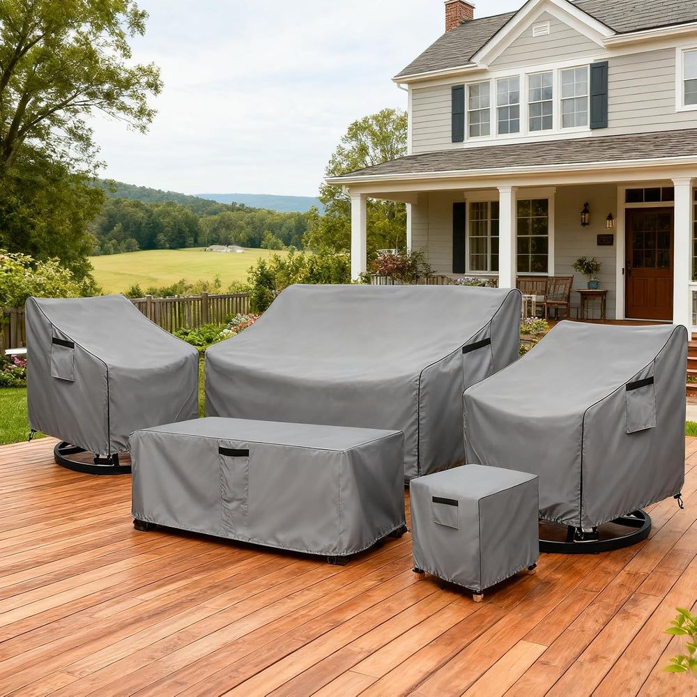 Okcool Patio Chair Covers,Heavy Duty 600D Outdoor Furniture Covers Fits up to...