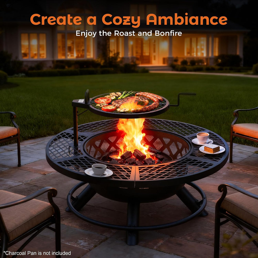 Bali Outdoors Fire Pit with Poker