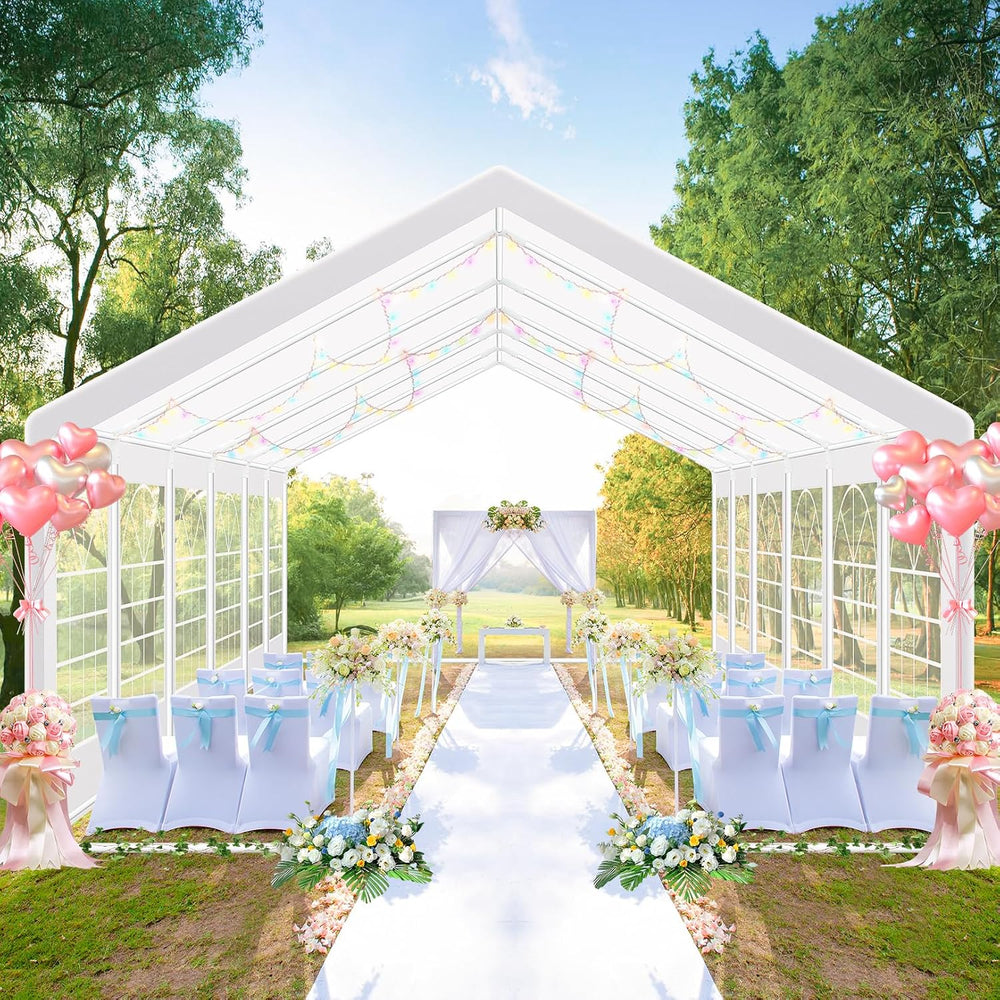 COBIZI 20x40 Party Tent Heavy Duty, Large Outdoor Event Shelter Tents for Par...