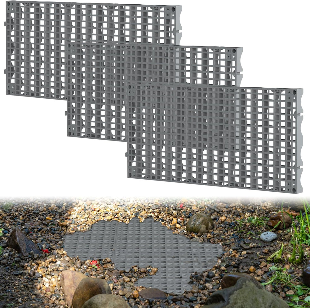 3 Pack 24" x 12" Heavy Duty Fountain Basin Grate, Hide Reservoir Gr...