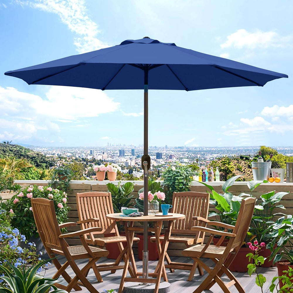 Blissun 9' Outdoor Patio Umbrella, Outdoor Table Umbrella, Yard Umbrella,...