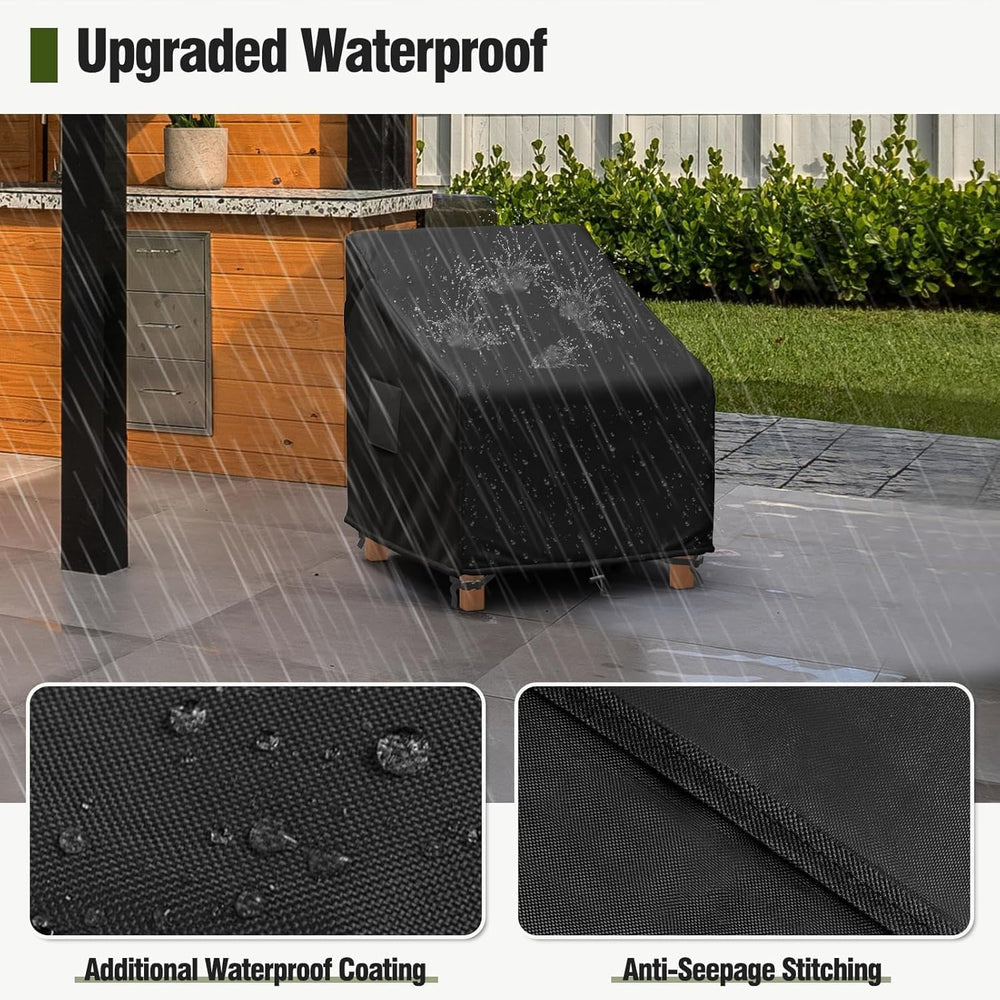 MR. COVER Patio Chair Covers Waterproof, Outdoor Furniture Covers for Rocking...
