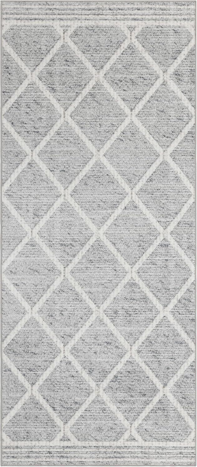 ReaLife Rugs Machine Washable Area Rug Runner - Living Room Bedroom Bathroom ...