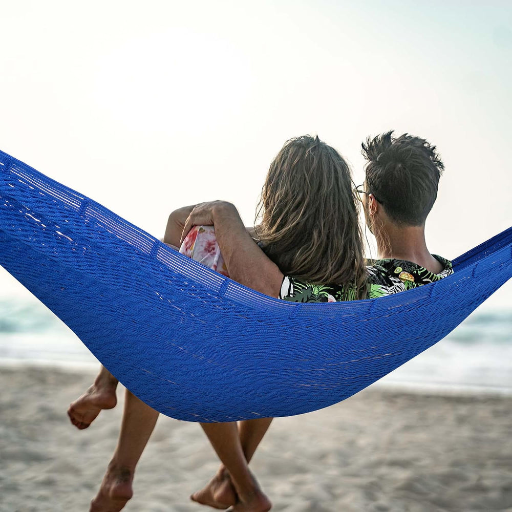 Lazy Daze XL Handwoven Mayan Hammock, 10.5FT Double Camping Hammocks