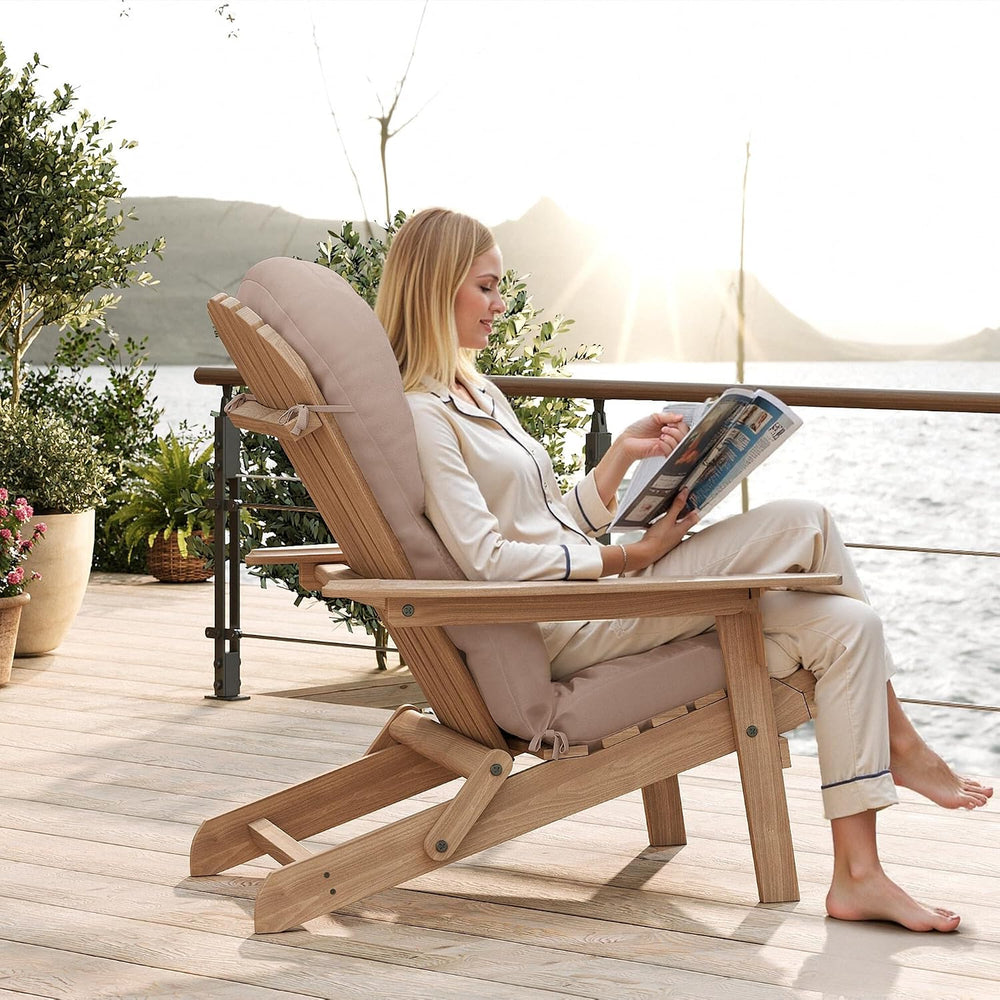 UDPATIO Adirondack Chair Cushion Set of 2, Water-Repellent & Fade-Resista...
